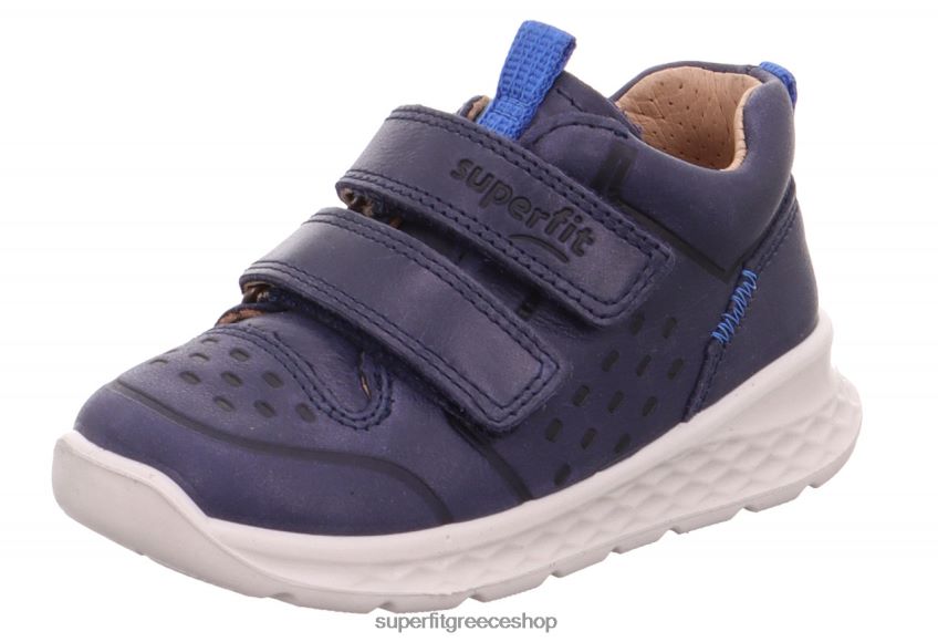 Superfit μωρά breeze - sneakers χαμηλά με κούμπωμα velcro V286D282 χαμηλά αθλητικά παπούτσια μπλε