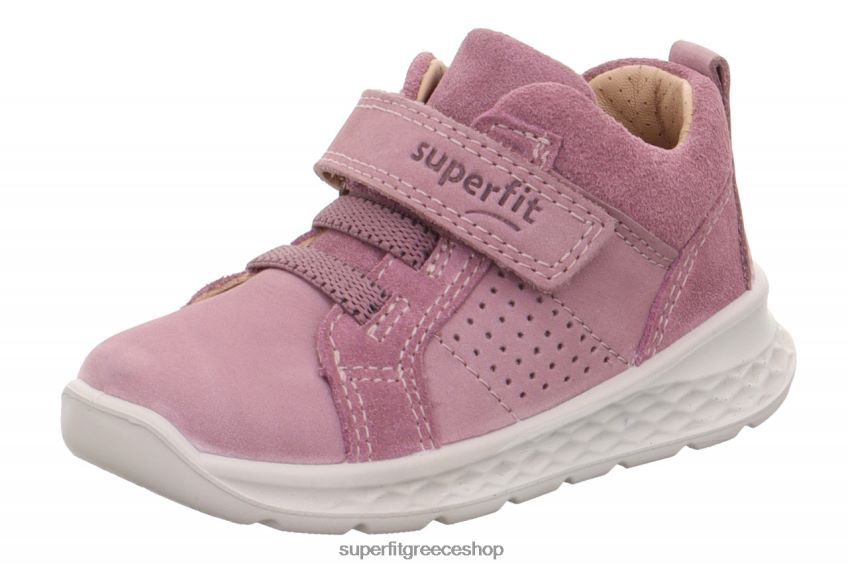 Superfit μωρά breeze - sneakers χαμηλά με κούμπωμα velcro V286D339 χαμηλά αθλητικά παπούτσια μωβ
