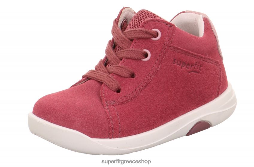 Superfit μωρά lillo - αθλητικά παπούτσια χαμηλά με κορδόνια V286D347 χαμηλά αθλητικά παπούτσια ροζ