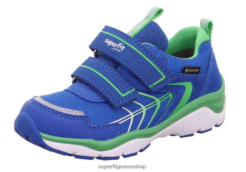 Superfit μωρά sport5 - αθλητικά παπούτσια χαμηλά με κούμπωμα velcro V286D355 χαμηλά αθλητικά παπούτσια μπλε πράσινο