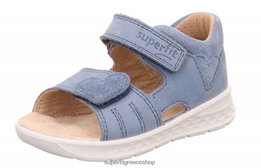 Superfit μωρά λιμνοθάλασσα - σανδάλι με κούμπωμα velcro V286D187 σανδάλια μπλε