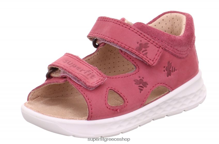 Superfit μωρά λιμνοθάλασσα - σανδάλι με κούμπωμα velcro V286D200 σανδάλια ροζ