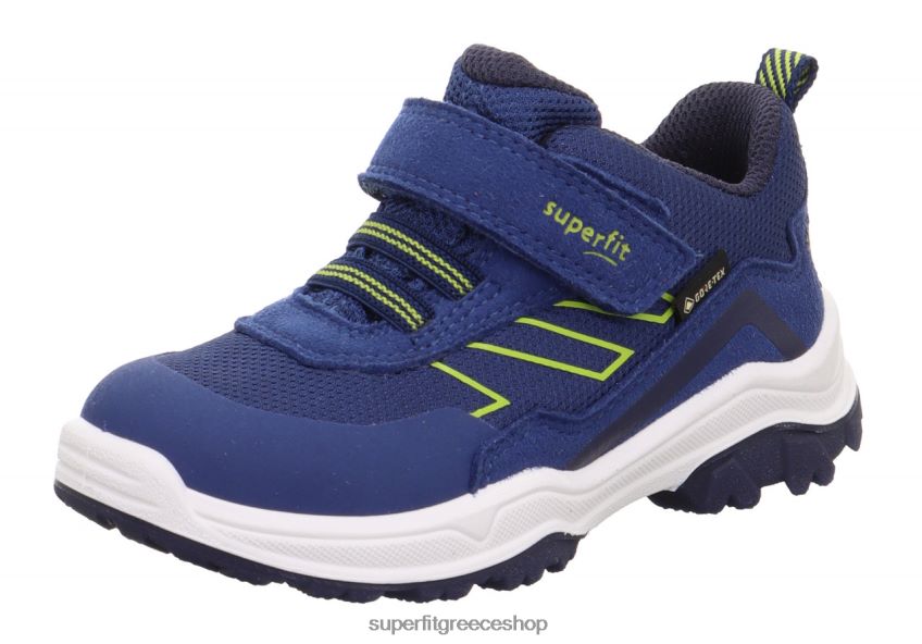 Superfit νήπια Jupiter - sneakers χαμηλά με κούμπωμα velcro V286D770 χαμηλά αθλητικά παπούτσια μπλε/ανοιχτό πράσινο