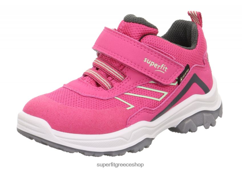 Superfit νήπια Jupiter - sneakers χαμηλά με κούμπωμα velcro V286D805 χαμηλά αθλητικά παπούτσια ροζ/ανοιχτό πράσινο