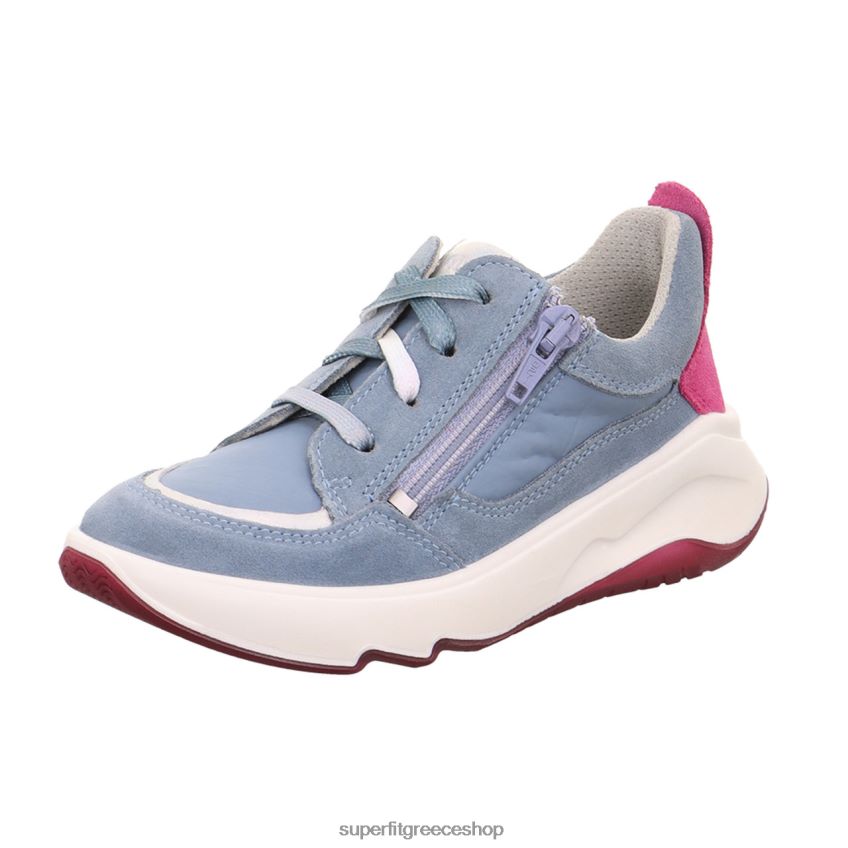 Superfit νήπια μελωδία - αθλητικά παπούτσια χαμηλά με φερμουάρ V286D825 χαμηλά αθλητικά παπούτσια μπλε