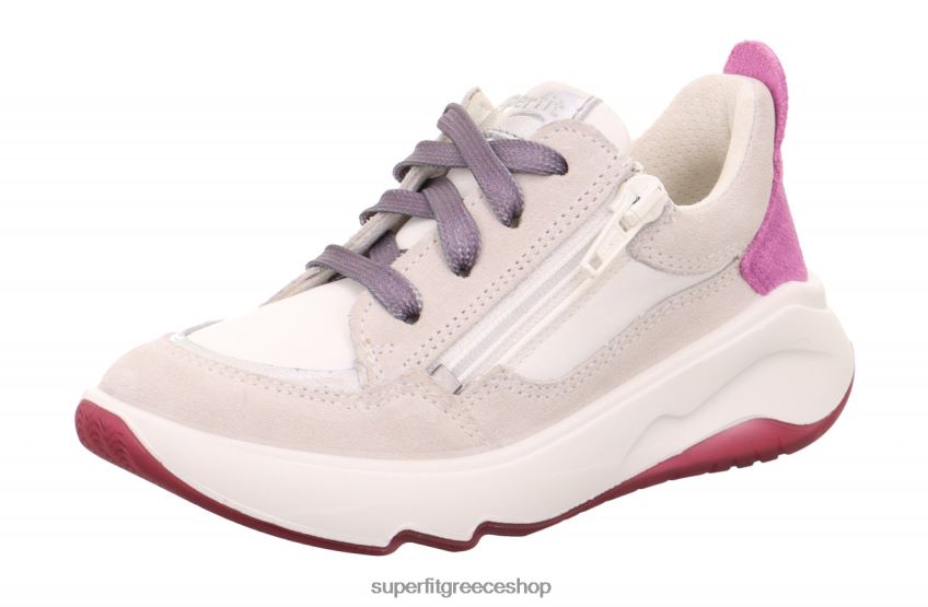 Superfit νήπια μελωδία - αθλητικά παπούτσια χαμηλά με φερμουάρ V286D829 χαμηλά αθλητικά παπούτσια άσπρο