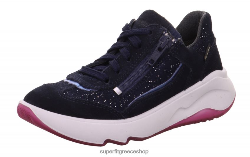 Superfit νήπια μελωδία - αθλητικά παπούτσια χαμηλά με φερμουάρ V286D848 χαμηλά αθλητικά παπούτσια μπλε