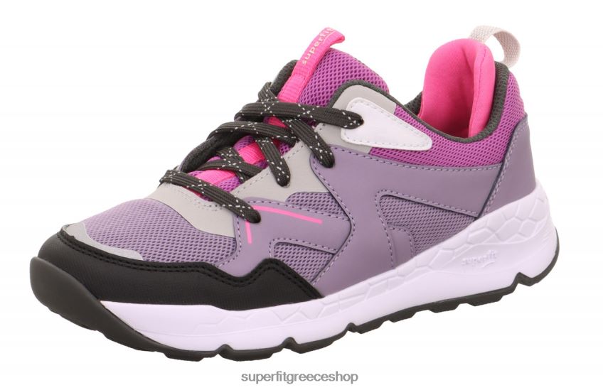 Superfit νήπια δωρεάν βόλτα - αθλητικά παπούτσια χαμηλά με κορδόνια V286D892 χαμηλά αθλητικά παπούτσια μωβ