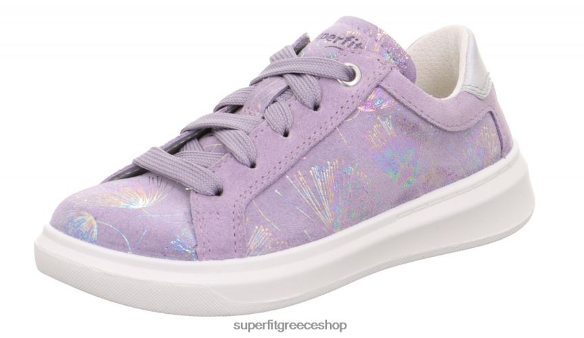 Superfit νήπια cosmo - sneakers χαμηλά με κορδόνια V286D772 χαμηλά αθλητικά παπούτσια μωβ