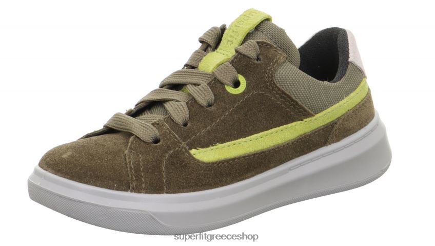 Superfit νήπια cosmo - sneakers χαμηλά με κορδόνια V286D786 χαμηλά αθλητικά παπούτσια πράσινο/ανοιχτό πράσινο