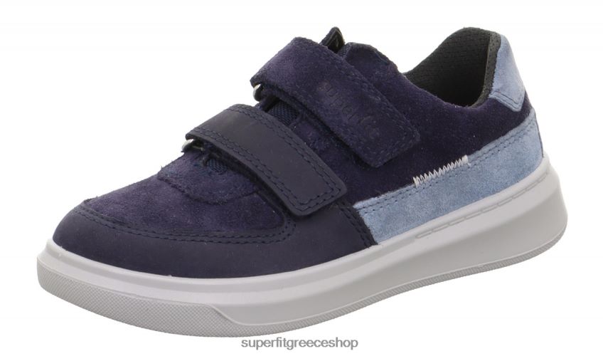 Superfit νήπια cosmo - sneakers χαμηλά με κούμπωμα velcro V286D800 χαμηλά αθλητικά παπούτσια μπλε