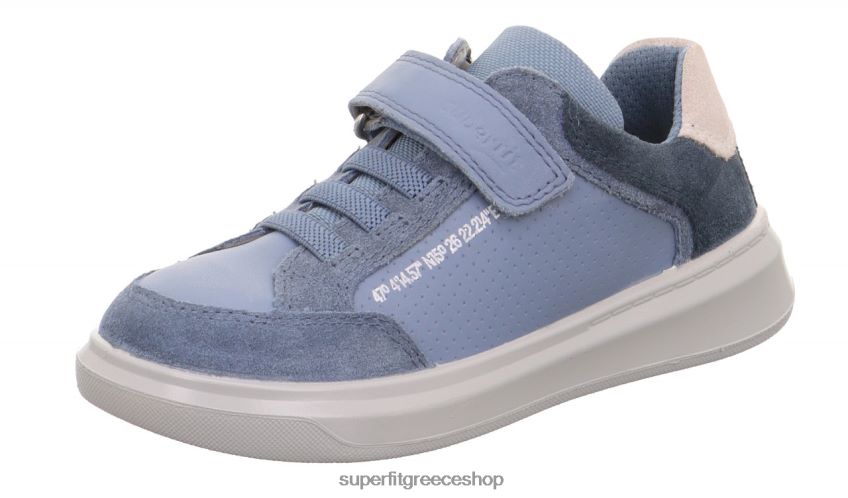 Superfit νήπια cosmo - sneakers χαμηλά με κούμπωμα velcro V286D812 χαμηλά αθλητικά παπούτσια μπλε