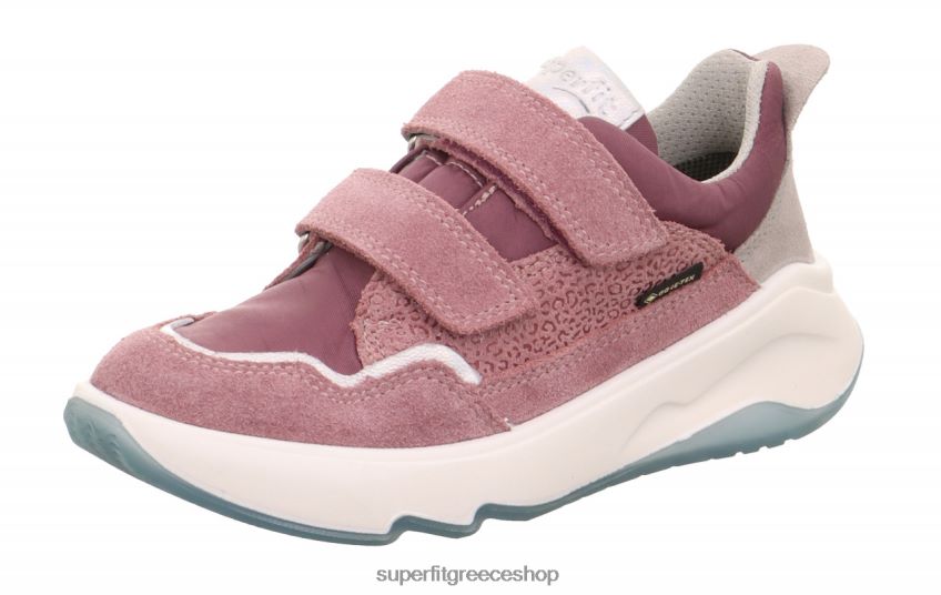 Superfit νήπια μελωδία - sneakers χαμηλά με κούμπωμα velcro V286D790 χαμηλά αθλητικά παπούτσια μωβ/γκρι
