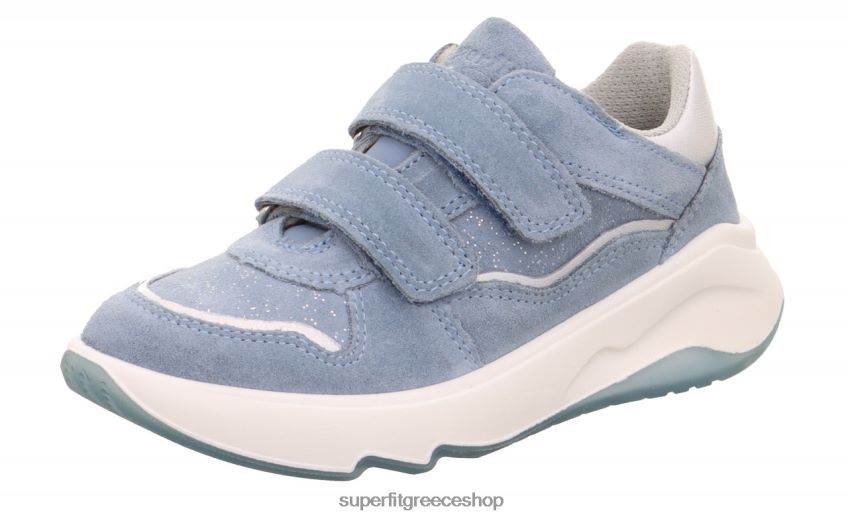 Superfit νήπια μελωδία - sneakers χαμηλά με κούμπωμα velcro V286D820 χαμηλά αθλητικά παπούτσια μπλε/ασημί