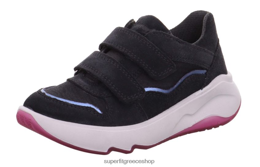 Superfit νήπια μελωδία - sneakers χαμηλά με κούμπωμα velcro V286D839 χαμηλά αθλητικά παπούτσια γκρί