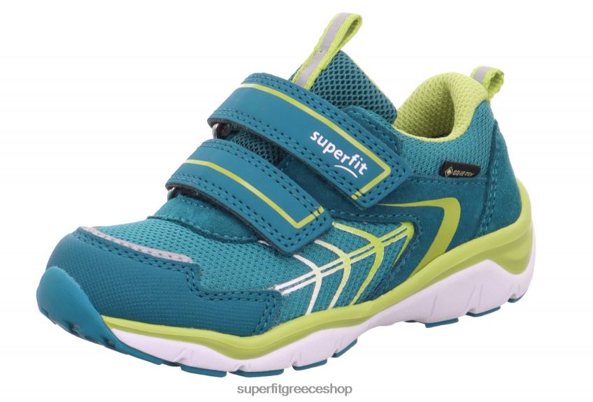 Superfit νήπια sport5 - αθλητικά παπούτσια χαμηλά με κούμπωμα velcro V286D789 χαμηλά αθλητικά παπούτσια πράσινο/ανοιχτό πράσινο