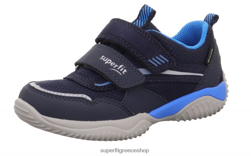 Superfit νήπια storm - sneakers χαμηλά με κούμπωμα velcro V286D817 χαμηλά αθλητικά παπούτσια μπλε