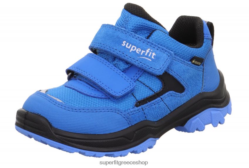 Superfit νήπια Jupiter - sneakers χαμηλά με κούμπωμα velcro V286D758 μπότες μπλε μαύρο