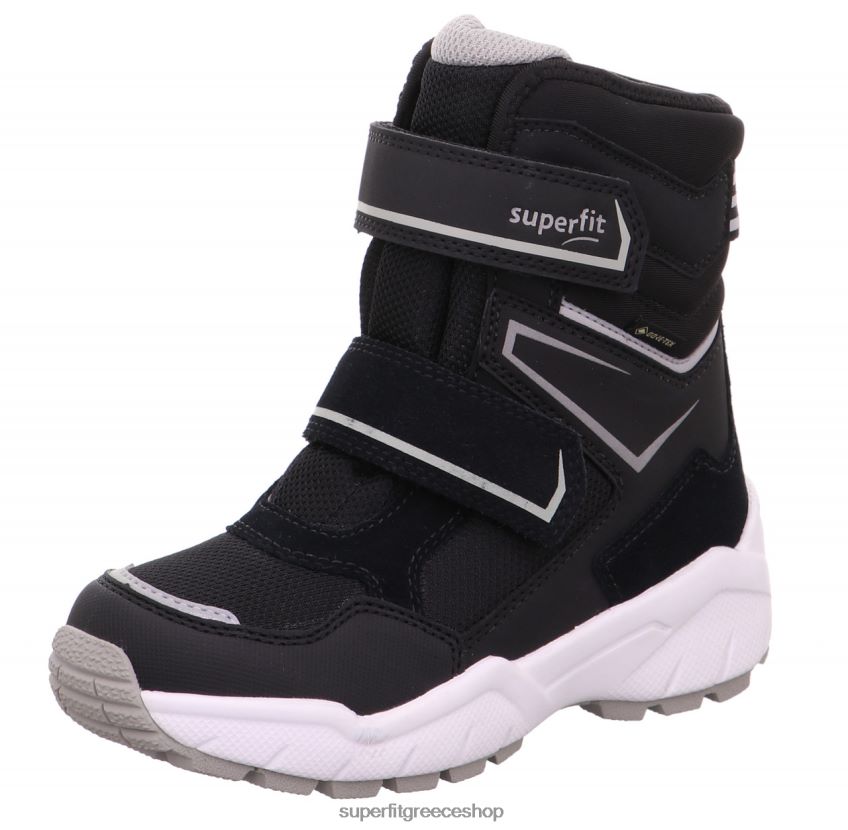 Superfit νήπια culusuk 2.0 - μπότα με κούμπωμα velcro V286D727 μπότες μαύρο/γκρι