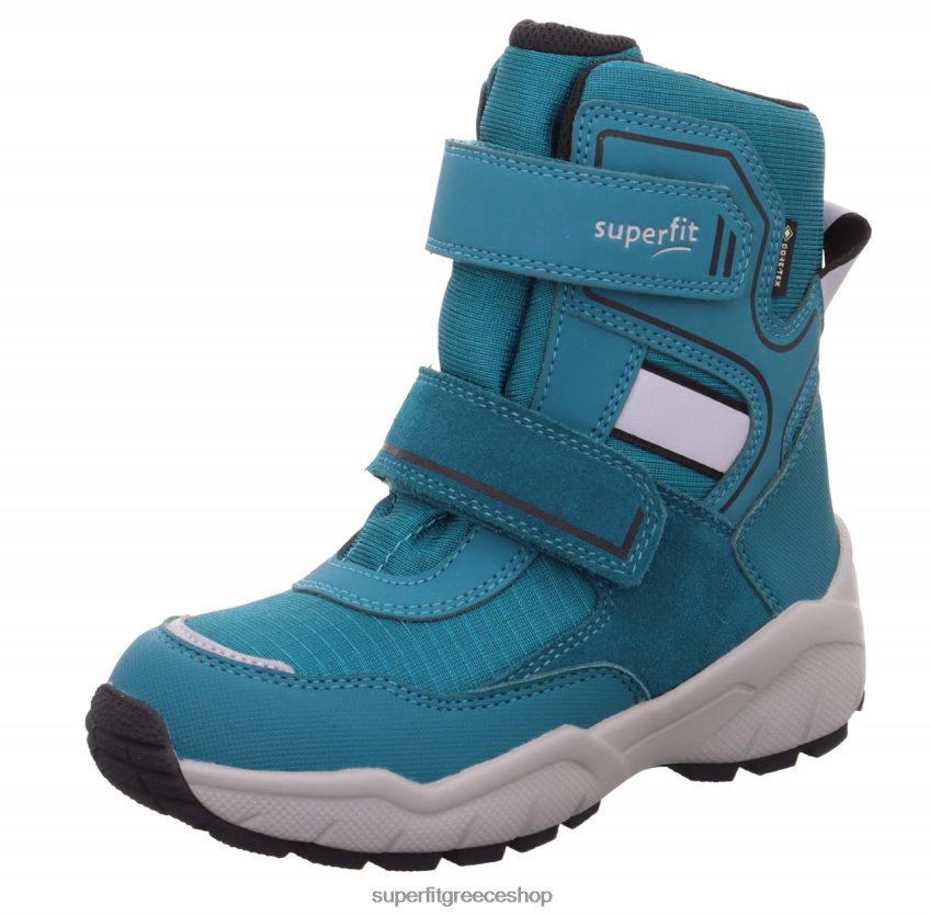 Superfit νήπια culusuk 2.0 - μπότα με κούμπωμα velcro V286D743 μπότες πράσινο/μαύρο