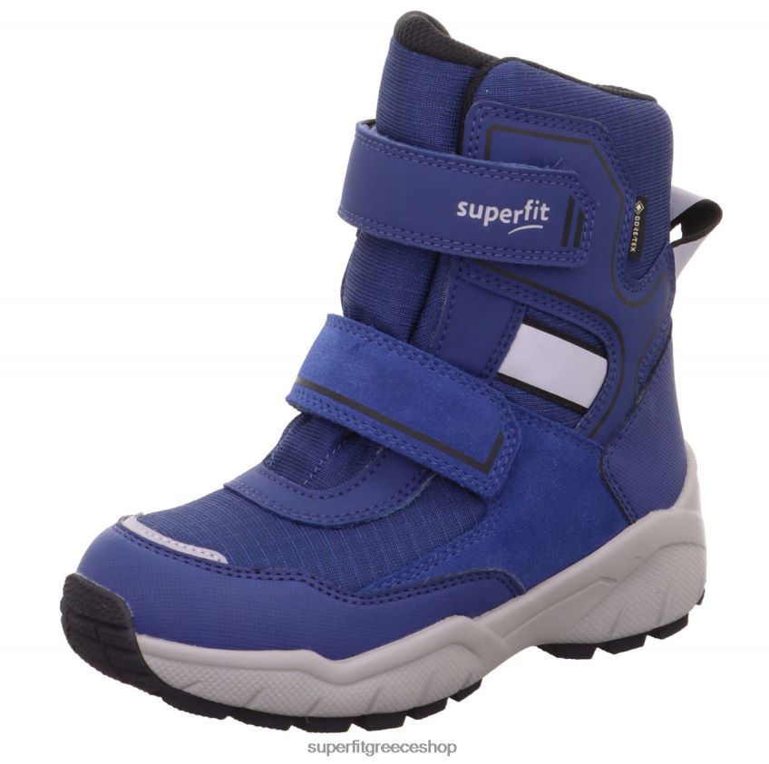 Superfit νήπια culusuk 2.0 - μπότα με κούμπωμα velcro V286D754 μπότες μπλε μαύρο