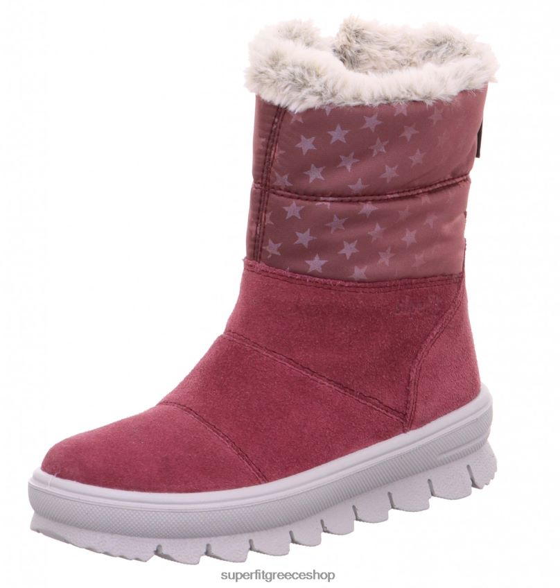 Superfit νήπια flavia - μπότα με φερμουάρ V286D692 μπότες ροζ