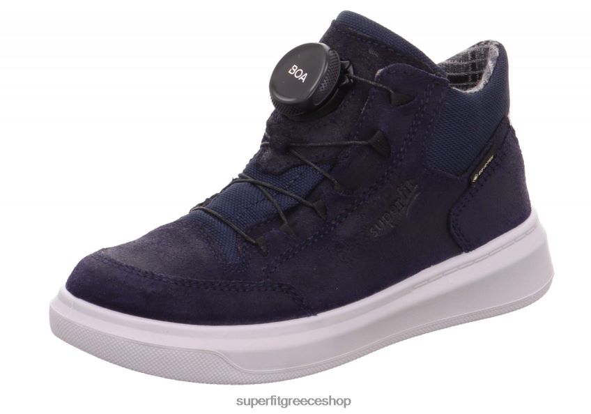 Superfit νήπια cosmo - sneakers ψηλά με σύστημα boa fit V286D865 ψηλά αθλητικά παπούτσια μπλε