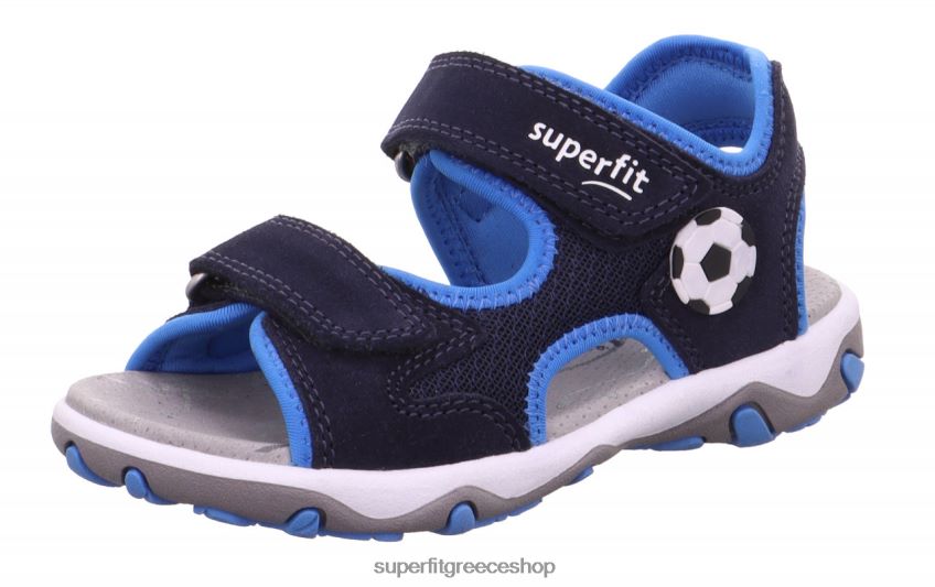 Superfit νήπια mike 3.0 - σανδάλι με κούμπωμα velcro V286D628 σανδάλια μπλε/τιρκουάζ