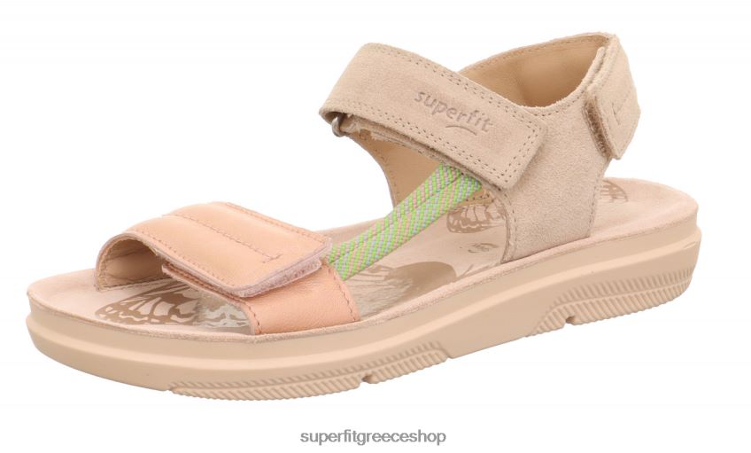 Superfit παιδιά & έφηβοι paloma - σανδάλι με κούμπωμα velcro V286D874 ΚΑΛΟΚΑΙΡΙΝΑ παπούτσια μπεζ