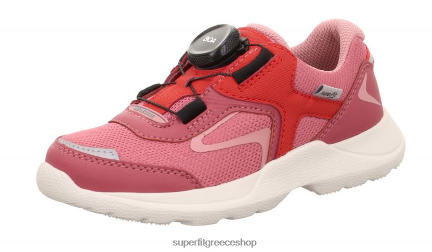 Superfit παιδιά & έφηβοι rush - sneakers χαμηλά με σύστημα boa fit V286D520 αθλητικά ροζ