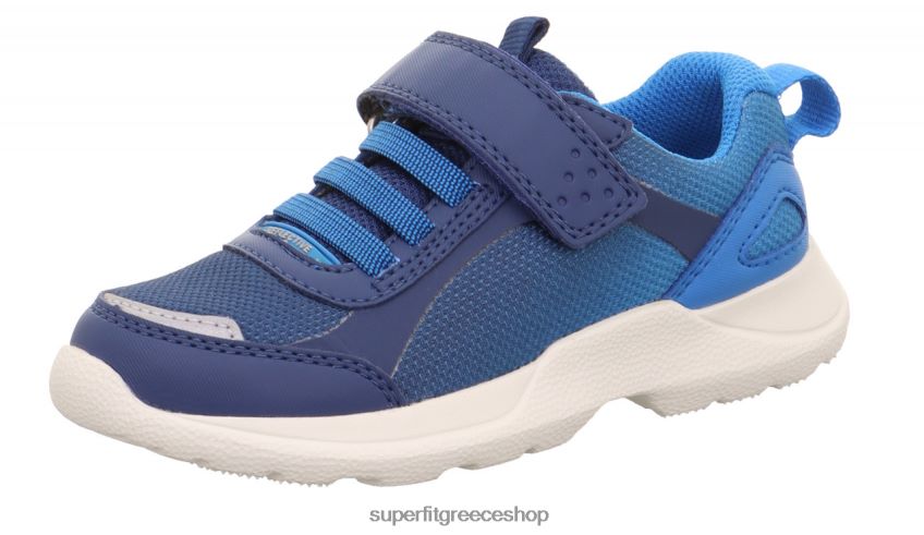 Superfit παιδιά & έφηβοι rush - sneakers χαμηλά με κούμπωμα velcro V286D523 αθλητικά μπλε