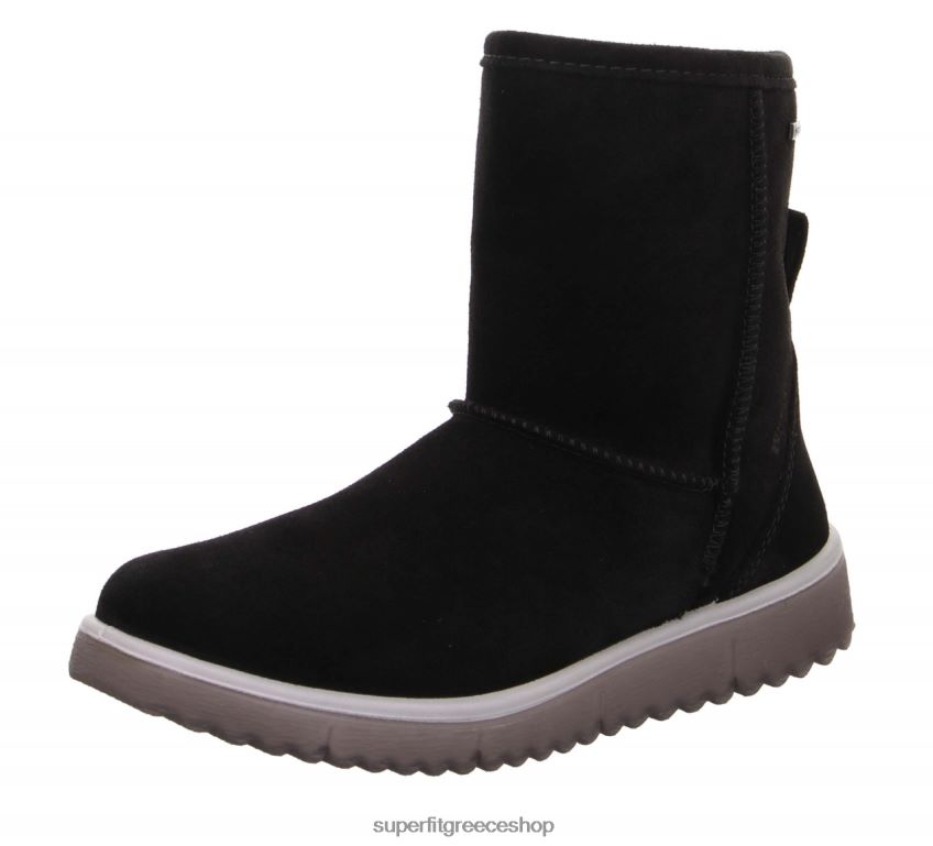 Superfit παιδιά & έφηβοι lora - μποτάκι με φερμουάρ V286D929 μπότες μαύρος