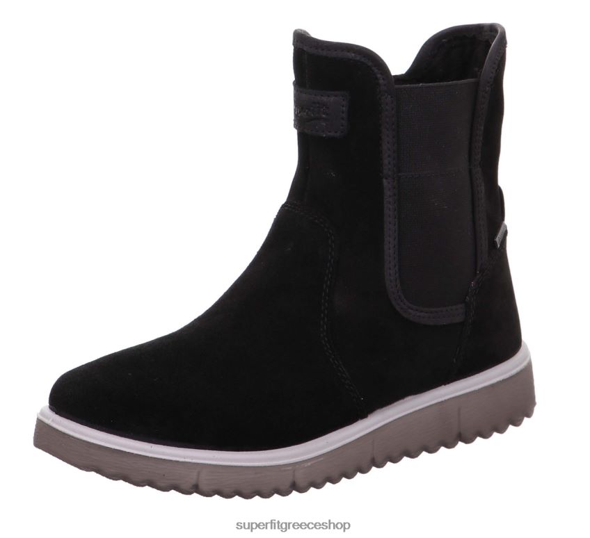 Superfit παιδιά & έφηβοι lora - μποτάκι με φερμουάρ V286D937 μπότες μαύρος